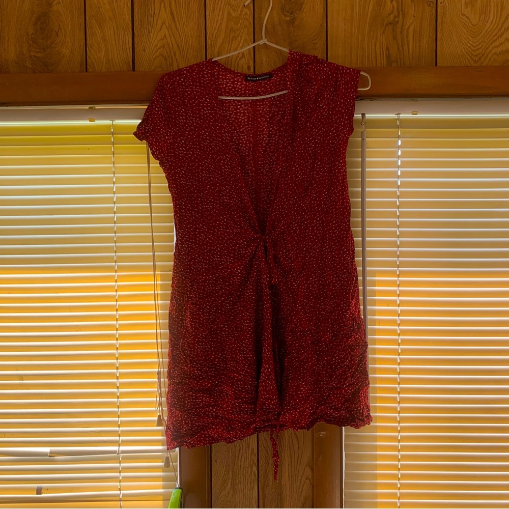 Brandy Melville Floral Tie Dress